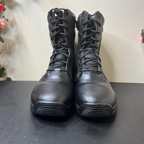 Interceptor Force Tactical Boots Men’s 9 Black Leather Duty Combat Outdoor ? main image 10